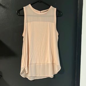 Blush blouse